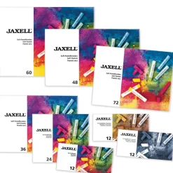 Jaxell - Pastelli morbidi in scatola di cartone