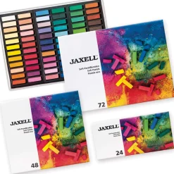 Jaxell - Set di mezzi pastelli morbidi