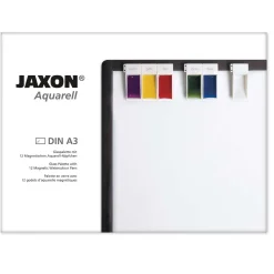 Jaxon - Tavolozza in vetro con 12 godet per acquerello magnetici