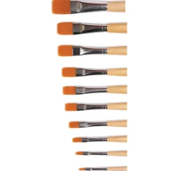 Jax School - Serie D, Pennello sintetico piatto