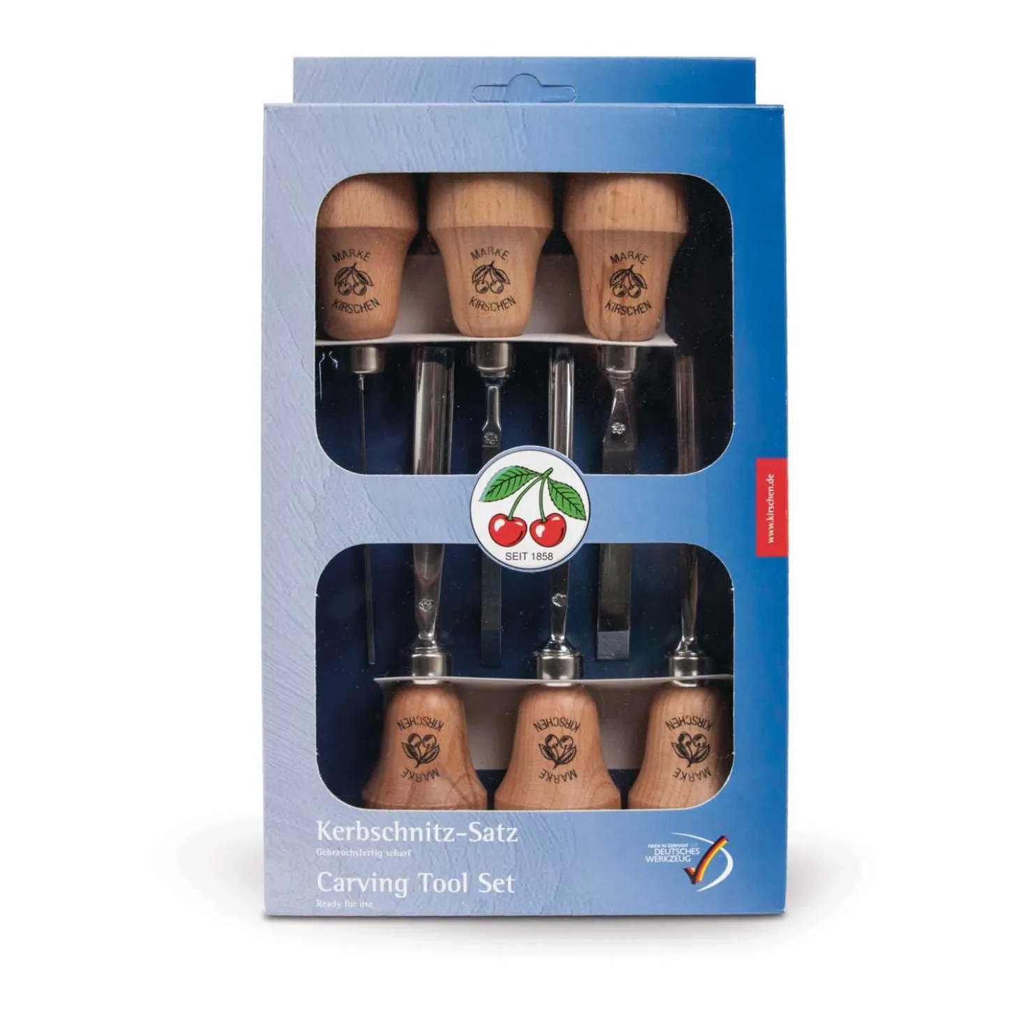 Kirschen - Set scalpelli da intagliatore