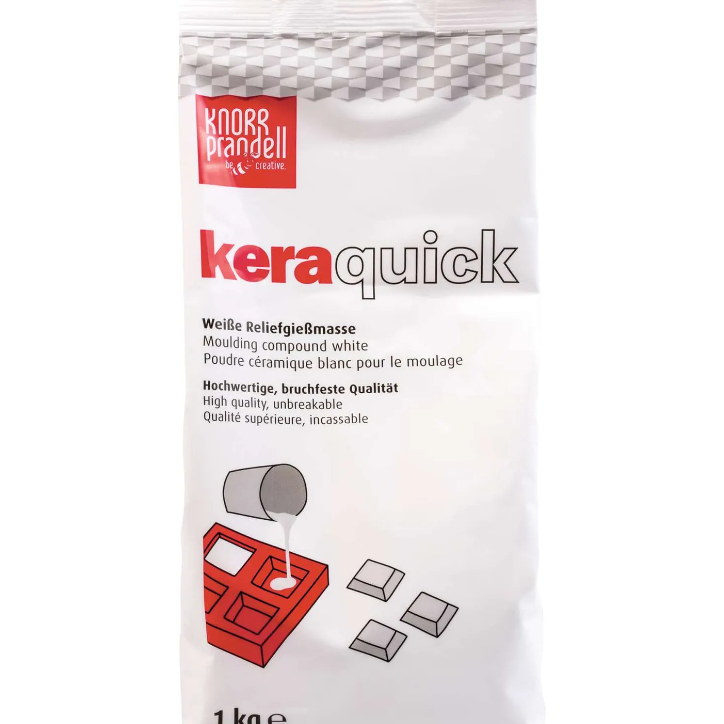 Knorr Prandell - Keraquick, polvere da colata bianca
