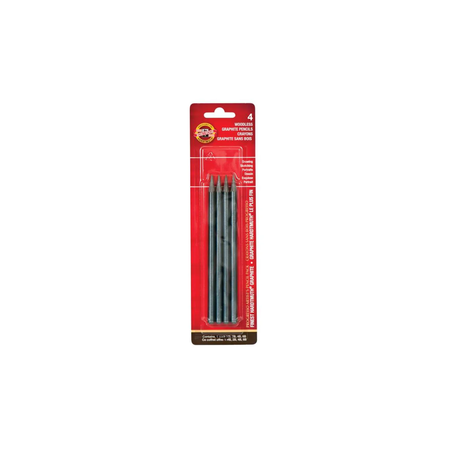 Koh-I-Noor - Progresso, Matite in grafite senza legno