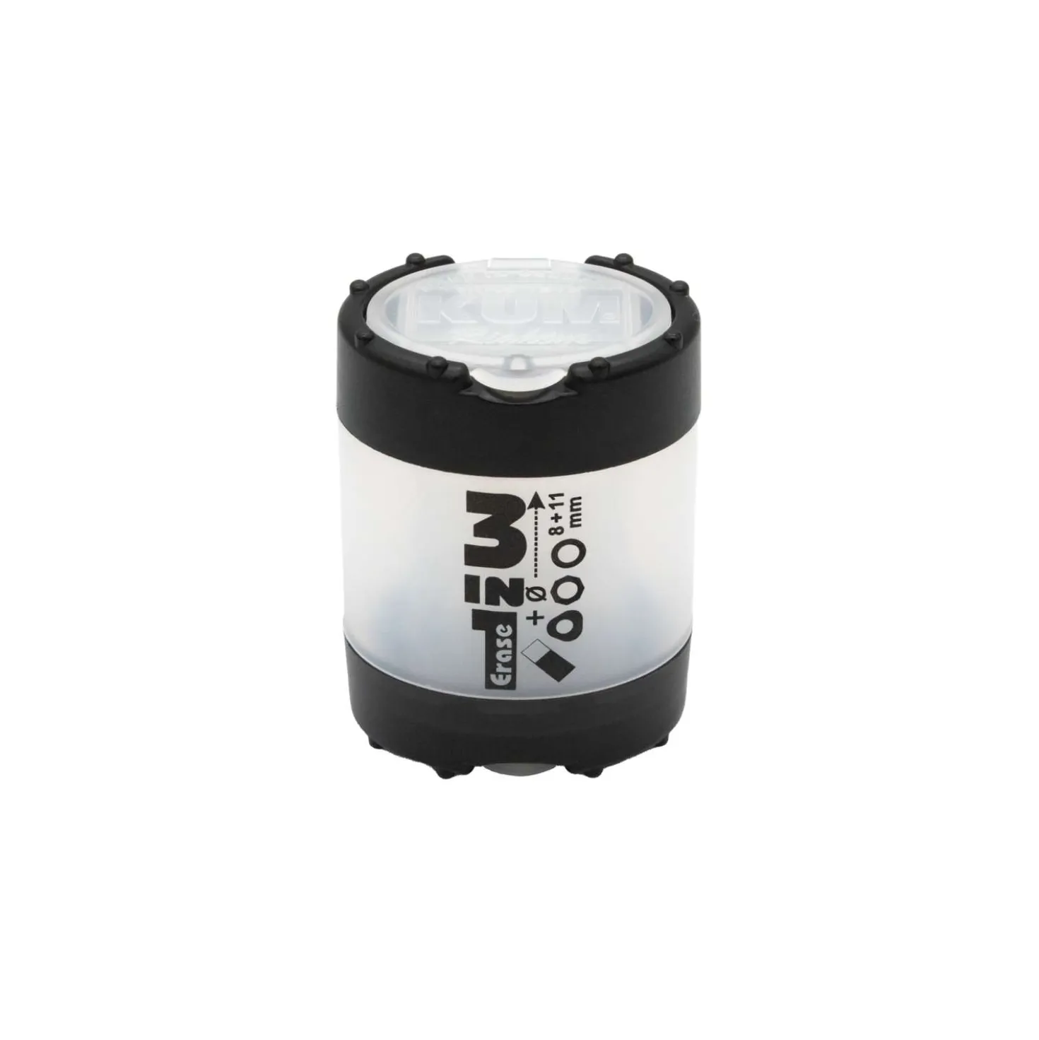 Kum - 3-in-1, Tempermatite doppio con gomma