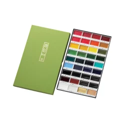 Kuretake - Gansai, Set di colori ad acquerello giapponesi