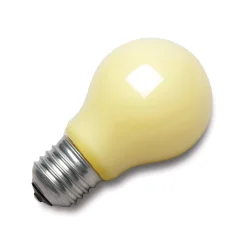 Lampadina a luce gialla