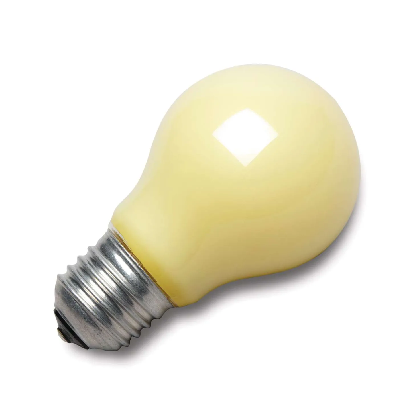 Lampadina a luce gialla