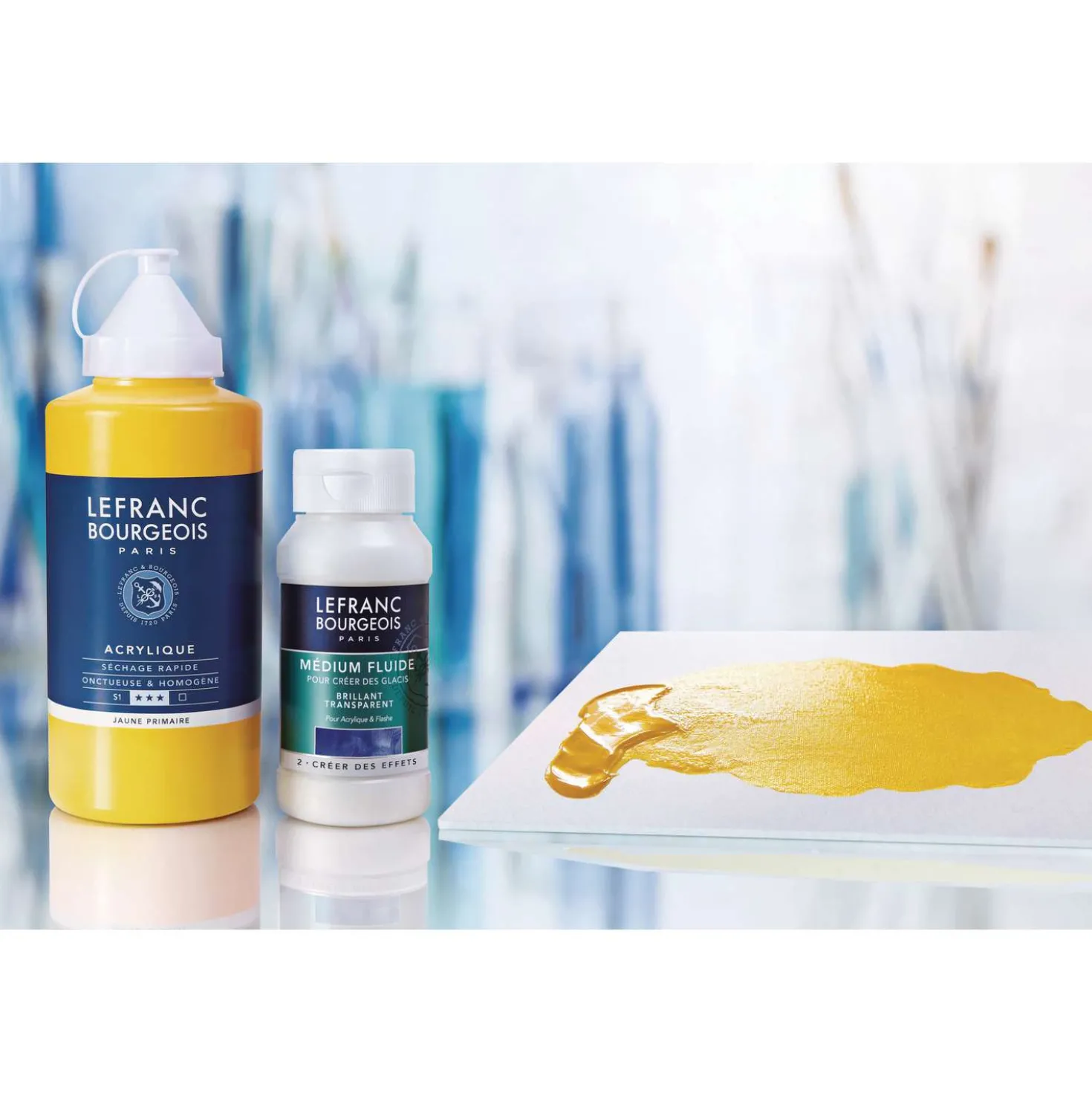 Lefranc & Bourgeois - Medium per pittura liquido, lucido e trasparente