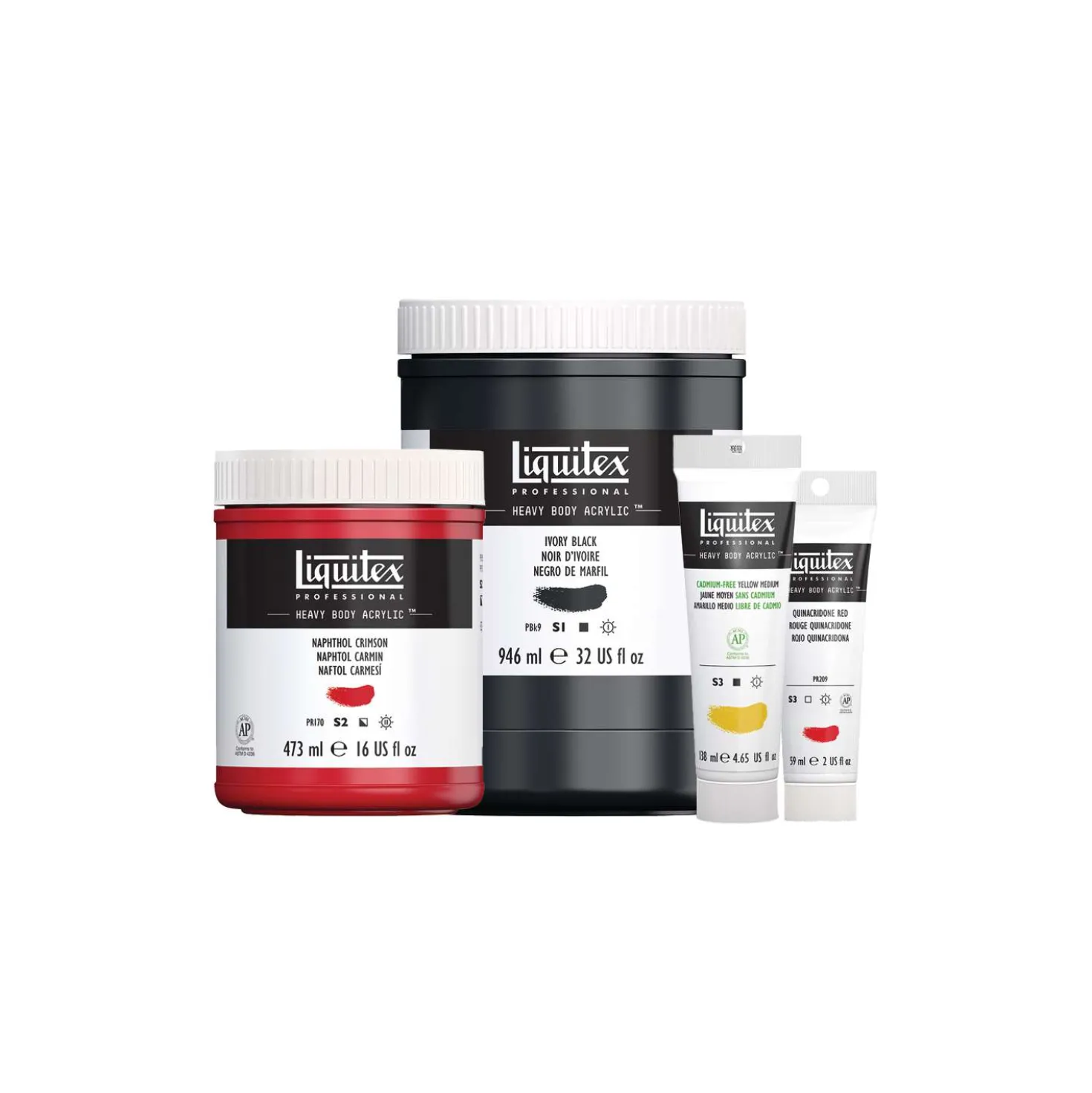 Liquitex - Heavy Body, Colori acrilici