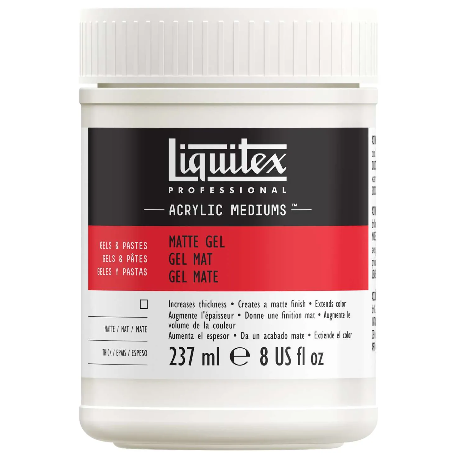 Liquitex - Matt Gel Medium, Gel opaco