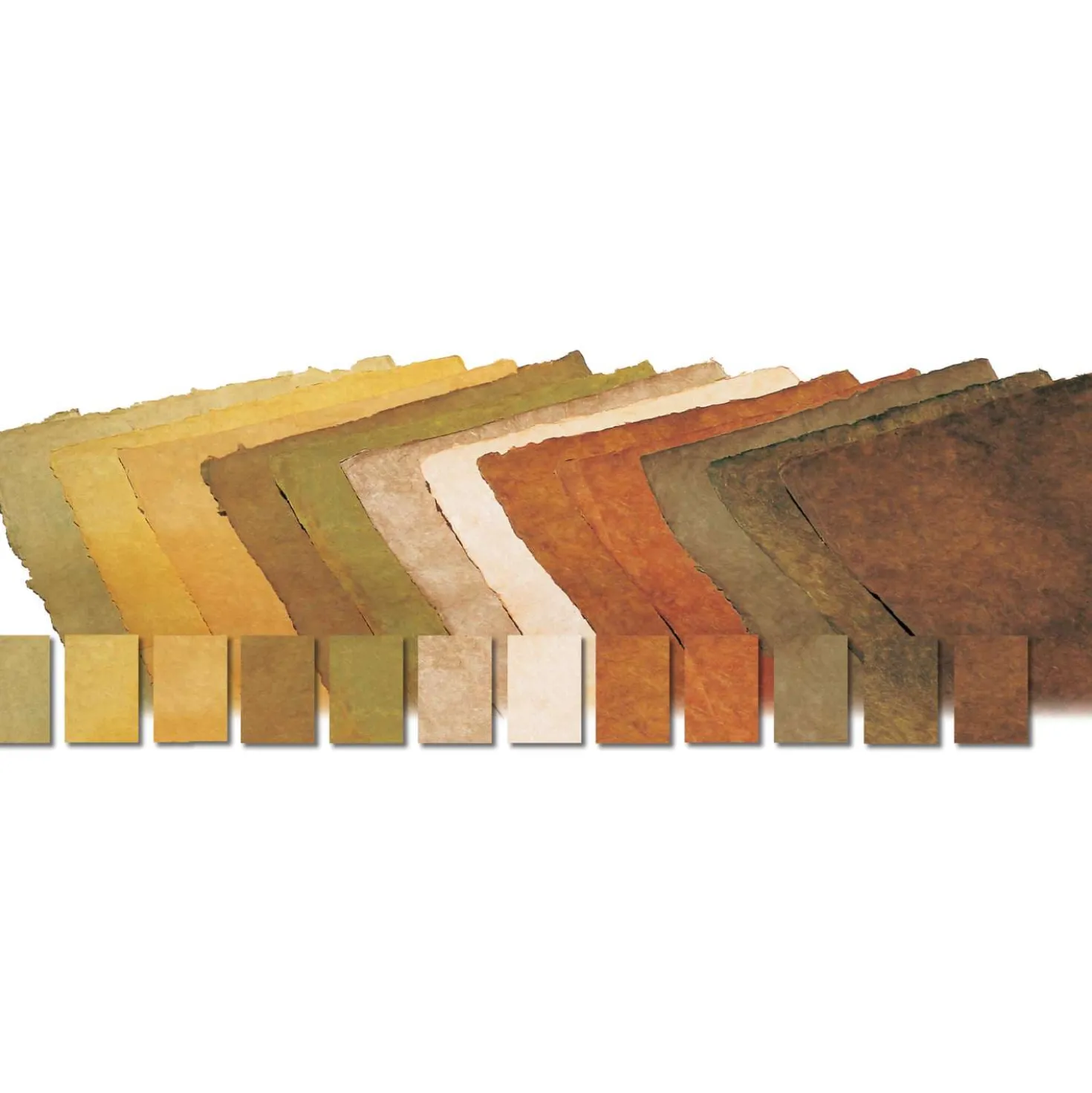 Lokta carta naturale con colori vegetali