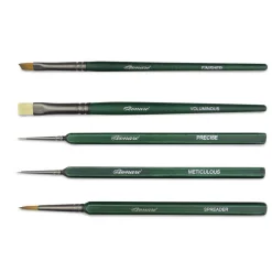 Léonard - 5000-3 Expert set, Set di 5 pennelli per dettagli