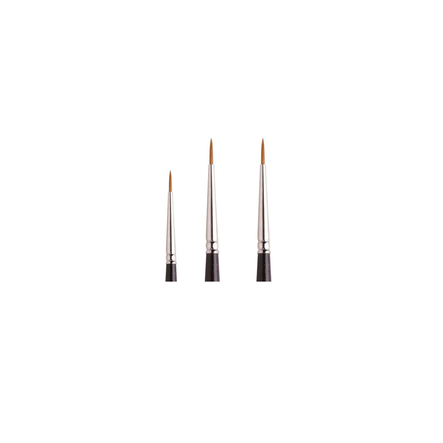 Léonard - Kolinsky Serie 7733RO, set di pennelli tondi
