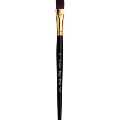 Léonard - Pennello serie 30 UB Black Ruby, fibra sintetica, lingua di gatto