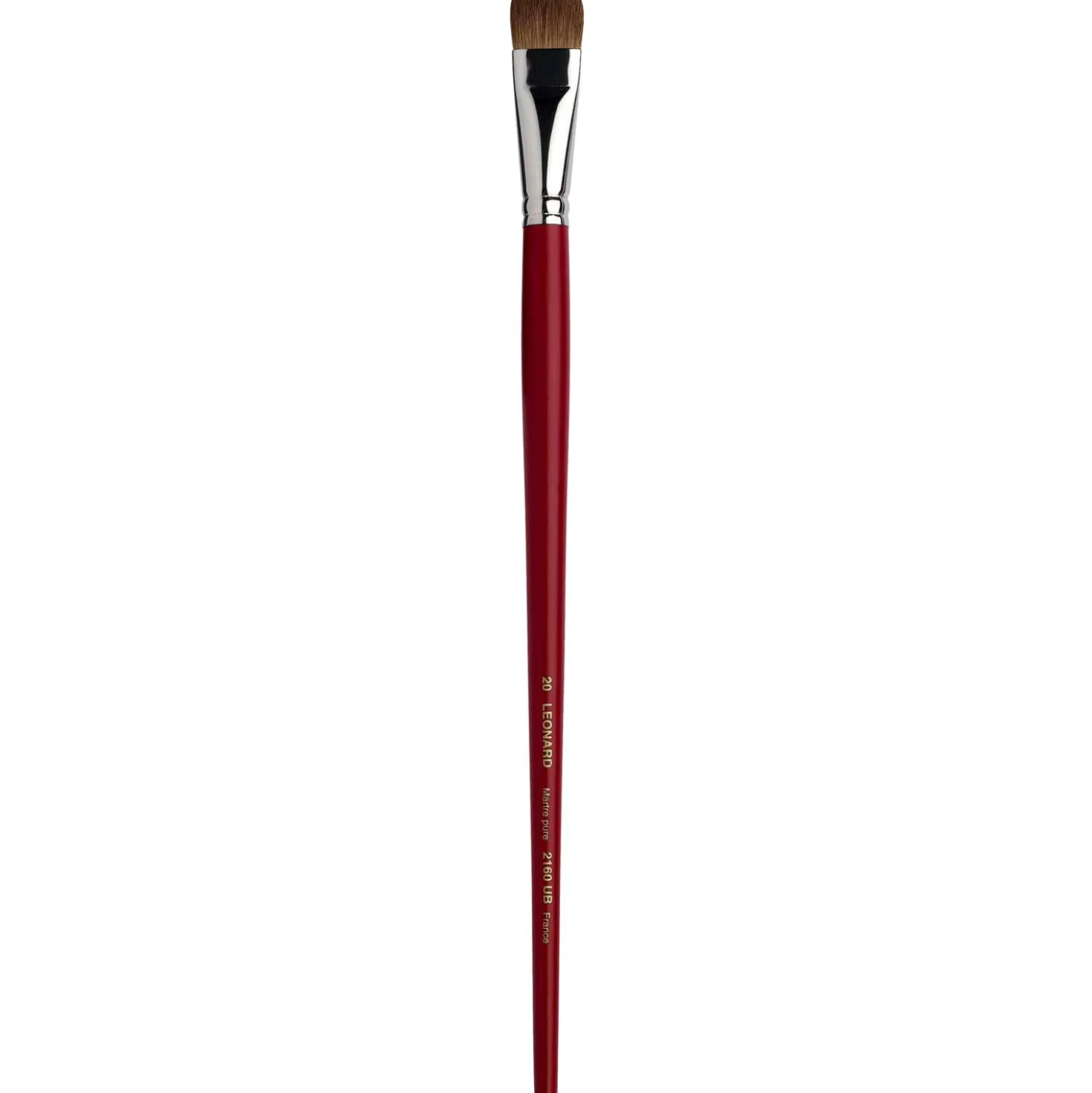 Léonard - Pennello serie 2160 UB, martora rossa, a lingua di gatto
