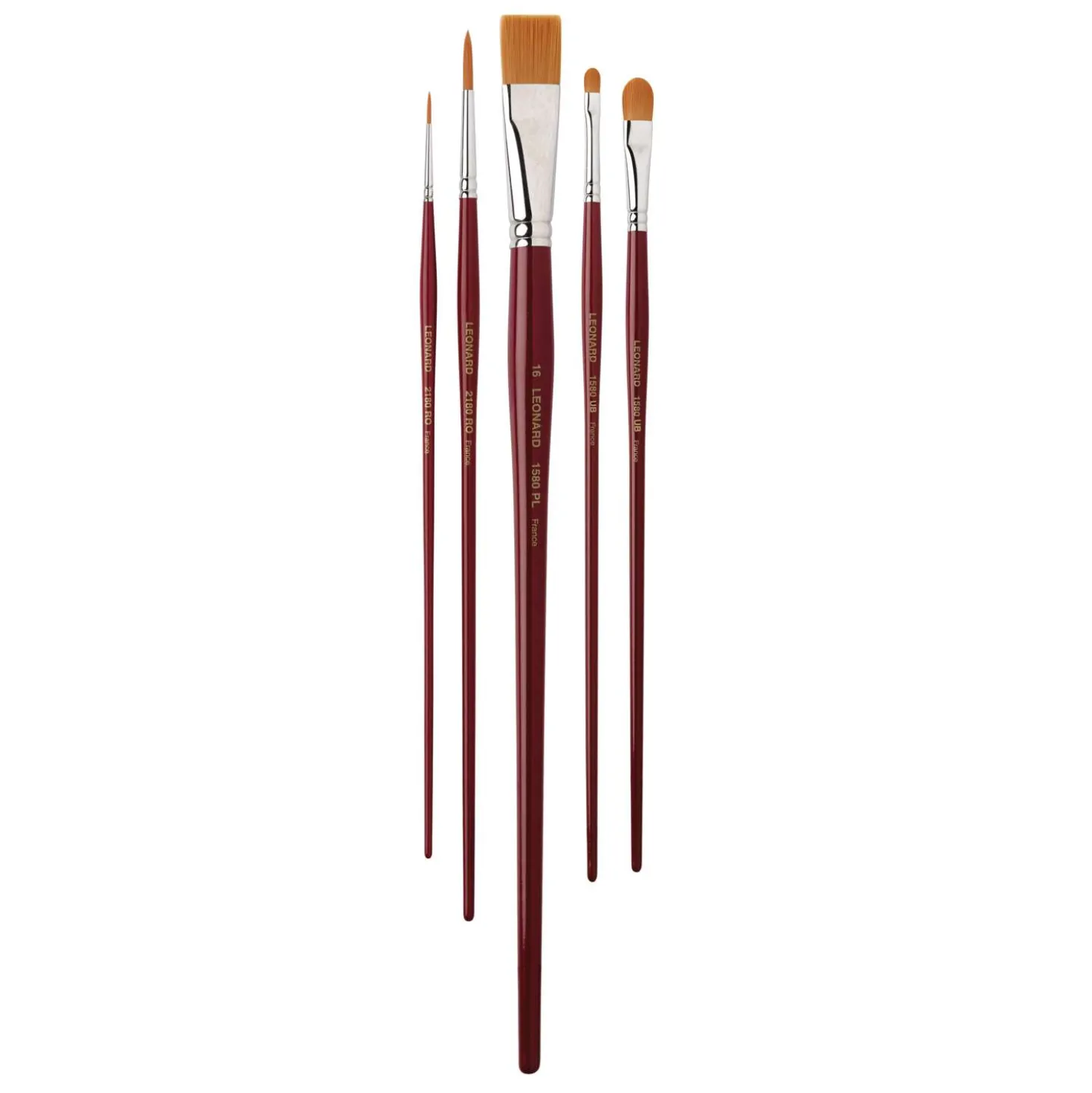 Léonard - Serie 1580, Set di pennelli sintetici