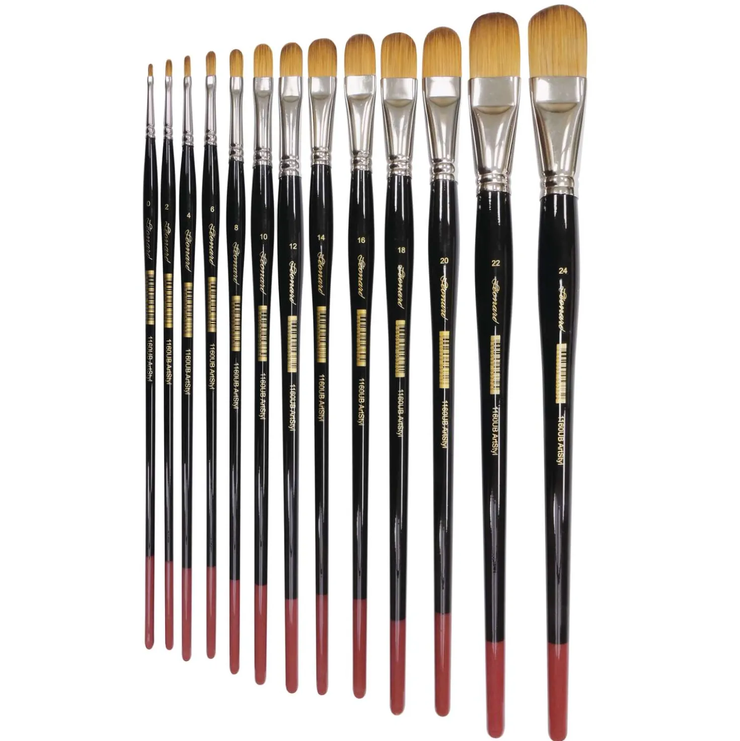 Léonard - Serie 1160UB, Pennello sintetico a lingua di gatto