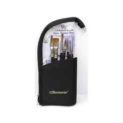 Léonard - Set Styl con pennelli per acquerello, imitazione pelo di martora