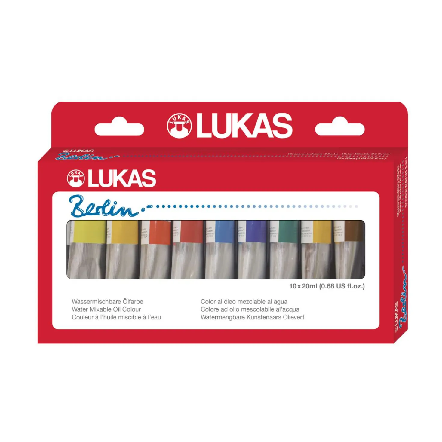 Lukas - Berlin, Set di colori a olio acquerellabili