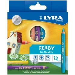 Lyra - Ferby, Set da 12 matite colorate