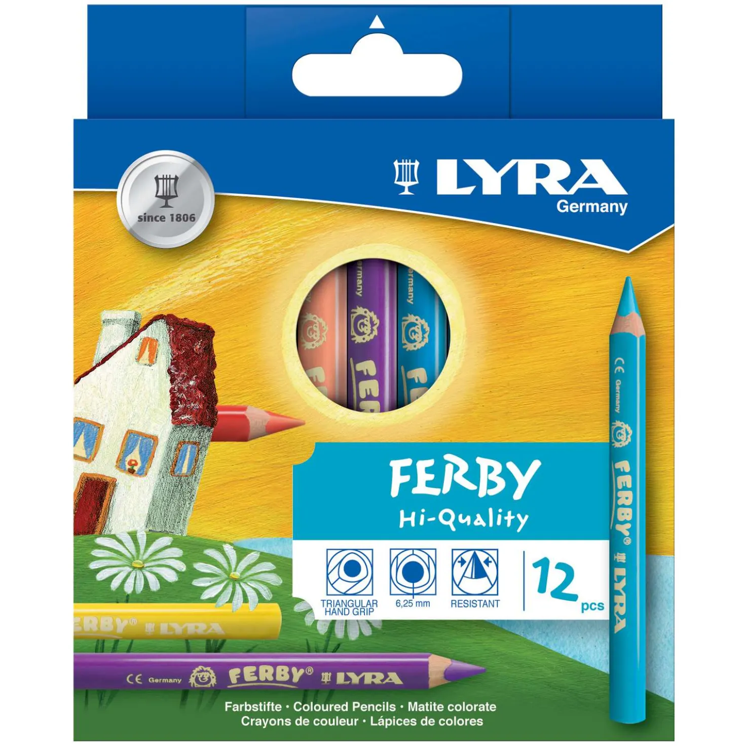 Lyra - Ferby, Set da 12 matite colorate