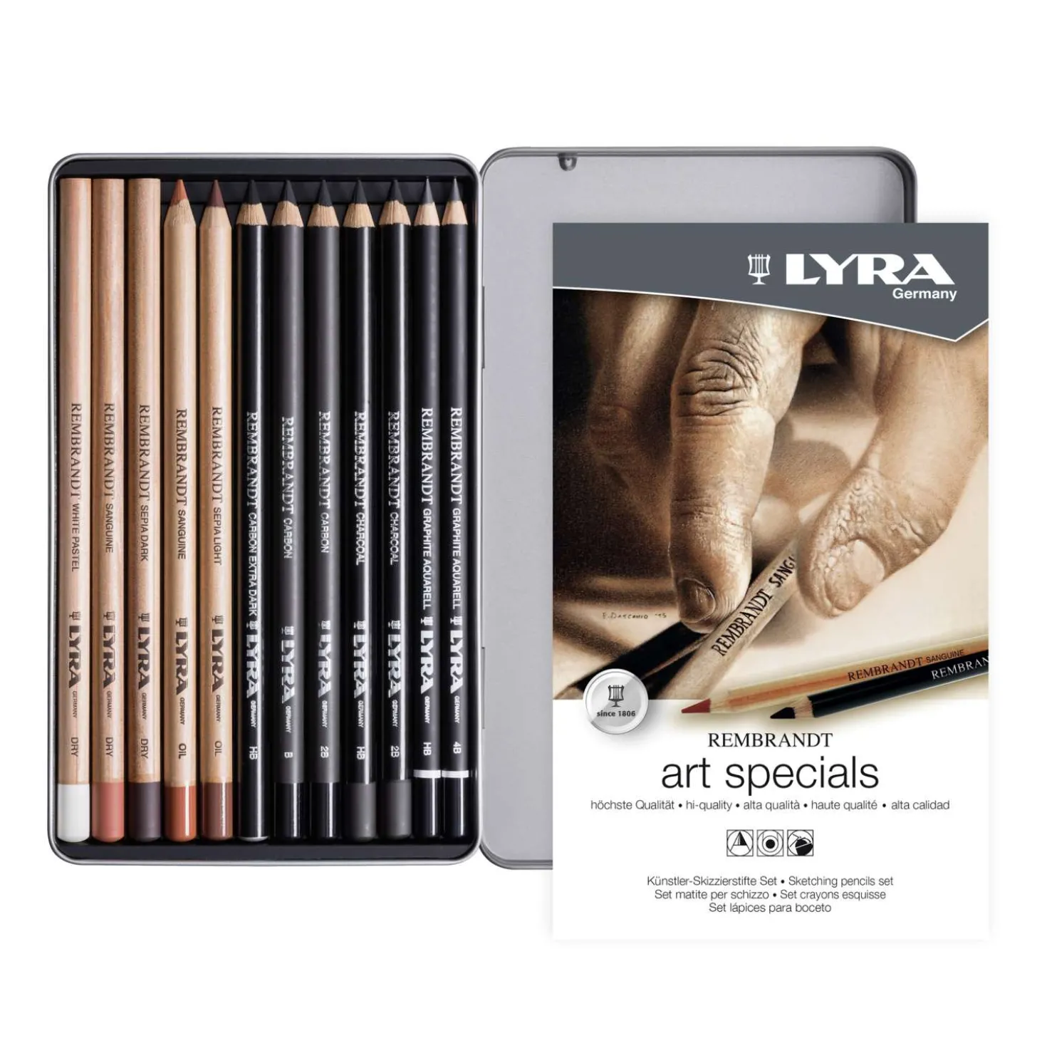 Lyra - Rembrandt, Art Specials, Set di matite da disegno