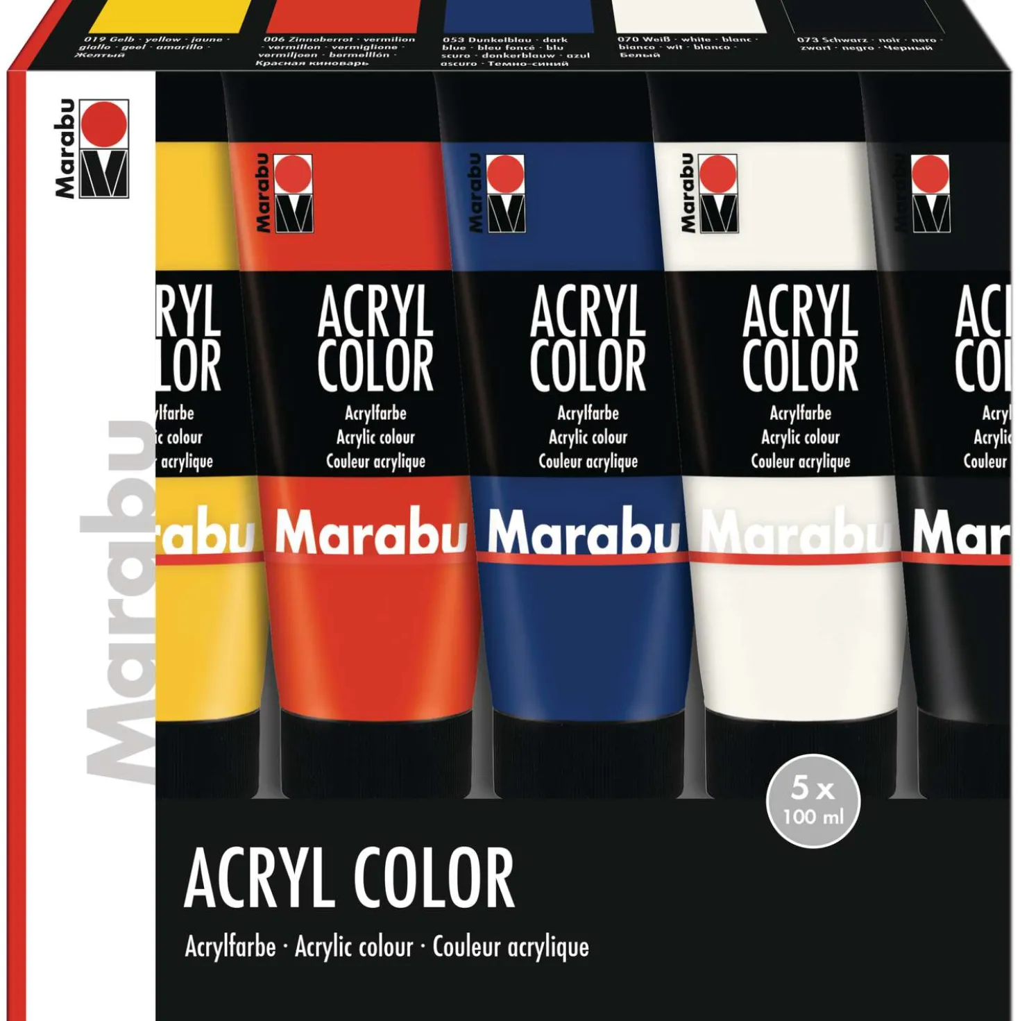 Marabu - Set base di colori acrilici