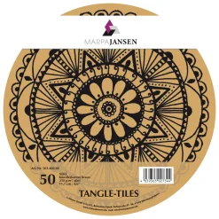 Marpa Jansen - Tangle Tiles tondi