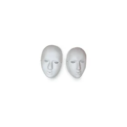 Maschera per il viso in materiale sintetico