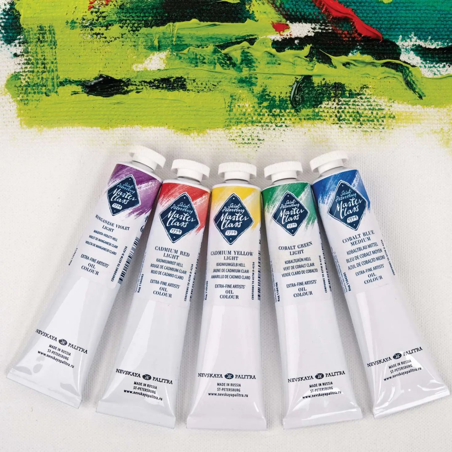 Master Class - Colori a olio artistici extra-fini russi