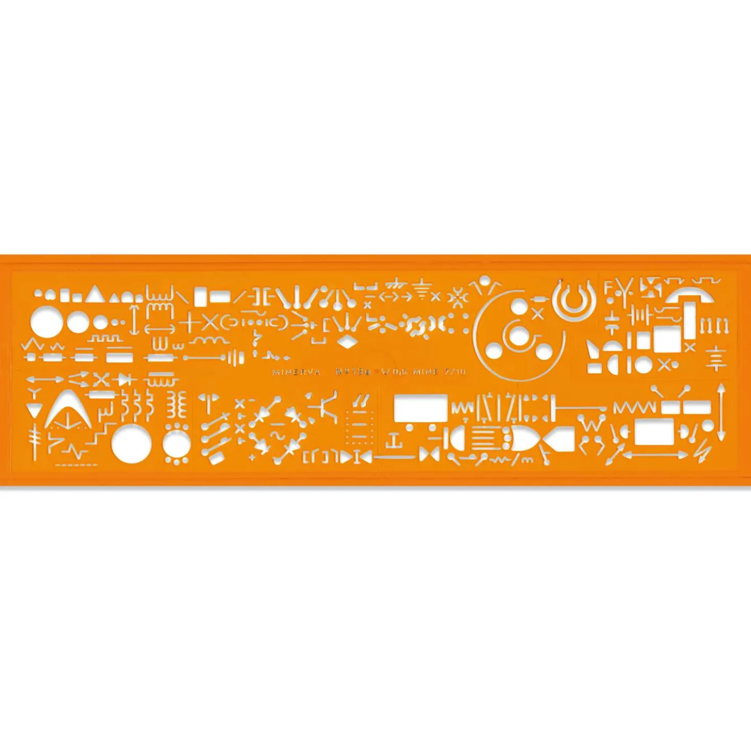 Minerva - Electrograph 13A, Stencil per disegno