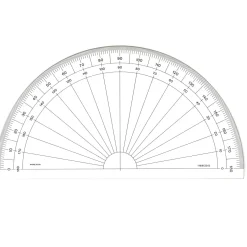 Minerva - Goniometro semicircolare altuglas 180°
