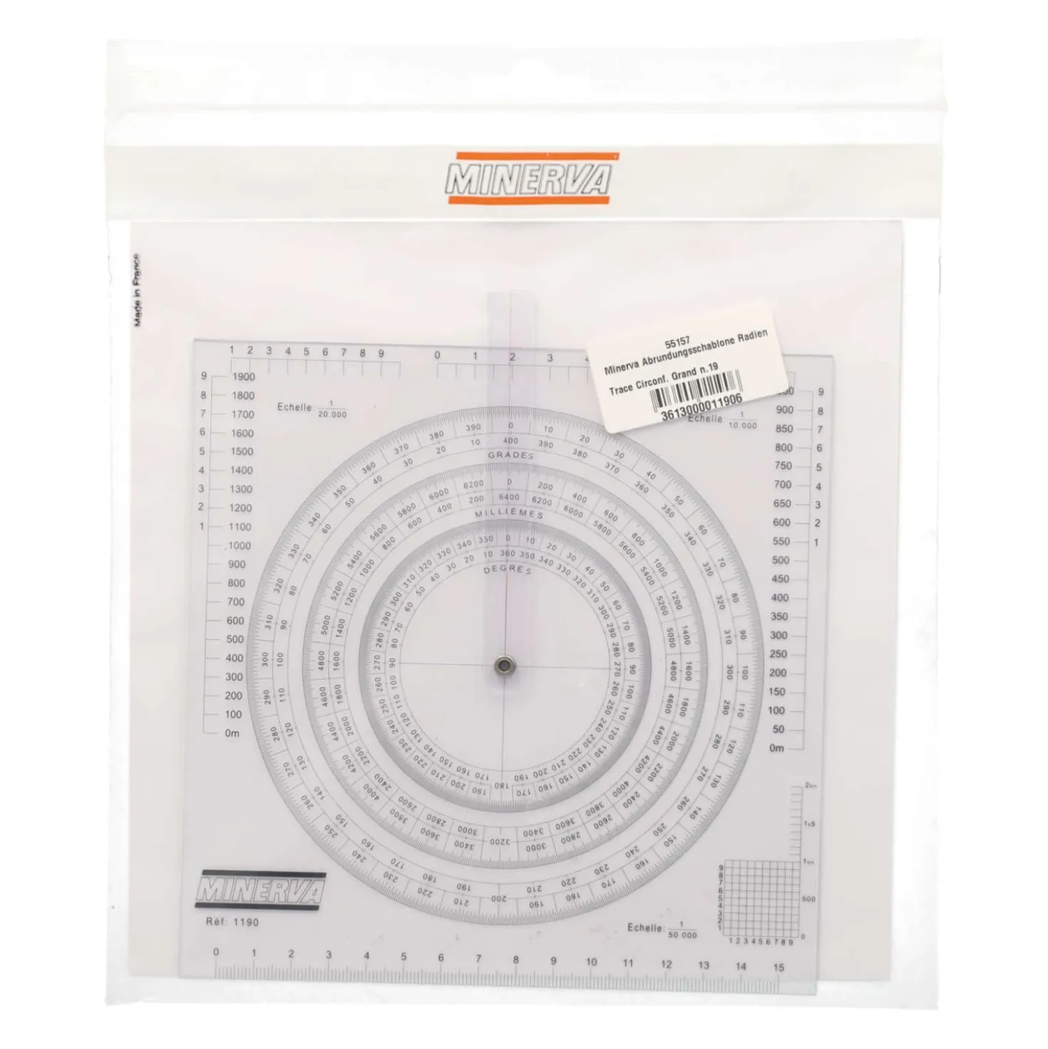 Minerva - Maschera per arrotondamenti nr.19