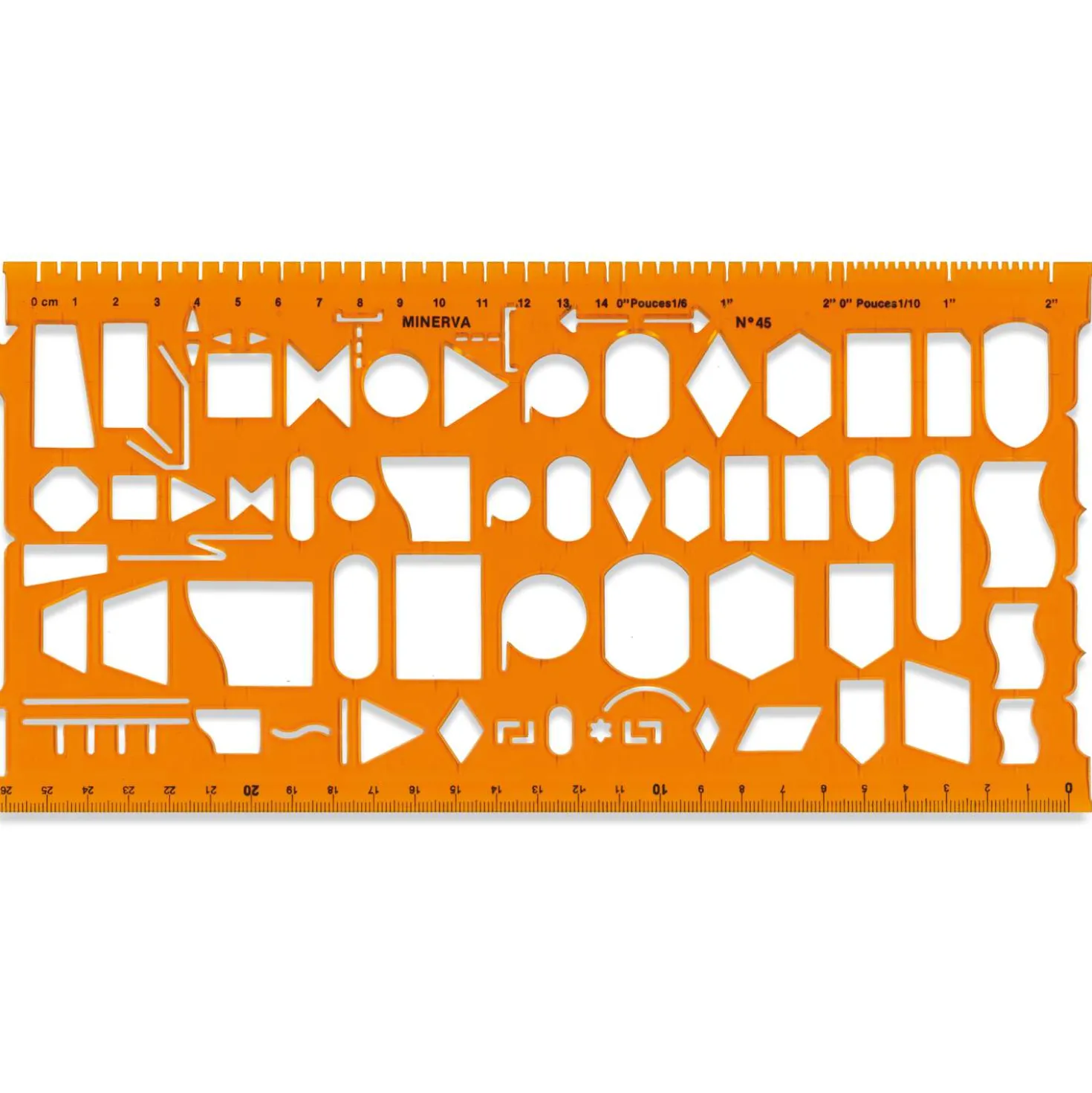 Minerva - Organigraph, Stencil per diagrammi di flusso