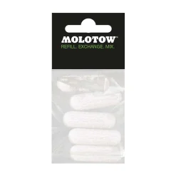 Molotow - High-Flow, Punte tonde di ricambio, 5 mm
