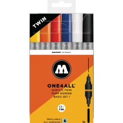 Molotow - One4All, Acylic Twin, Set da 6