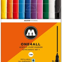 Molotow - One4all Marker 127HS, Set di 10 marker