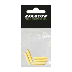 Molotow - Punte tonde di ricambio High-Flow, 4 mm