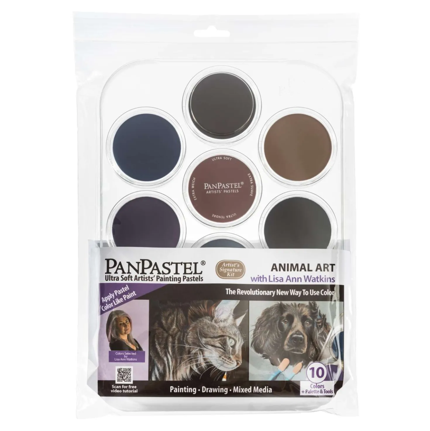 PanPastel - Animal Art, Set tematico con Lisa Ann Watkins