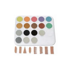 PanPastel - Set di colori metallici e perlati + medium