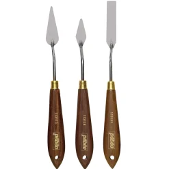 Pébéo - Set di 3 spatole per pittura