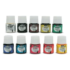 Pébéo - Vitrea 160, Set da 10 colori per vetro