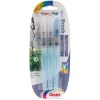 Pentel - Aquash Brush, Set da 3 pennelli con serbatoio