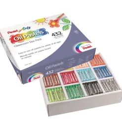 Pentel - Set da 432 pastelli a olio