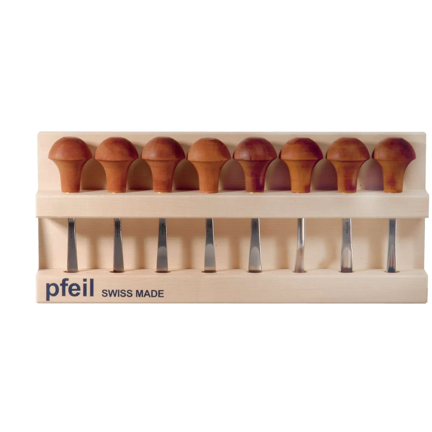 Pfeil - Set di sgorbie per intaglio del legno