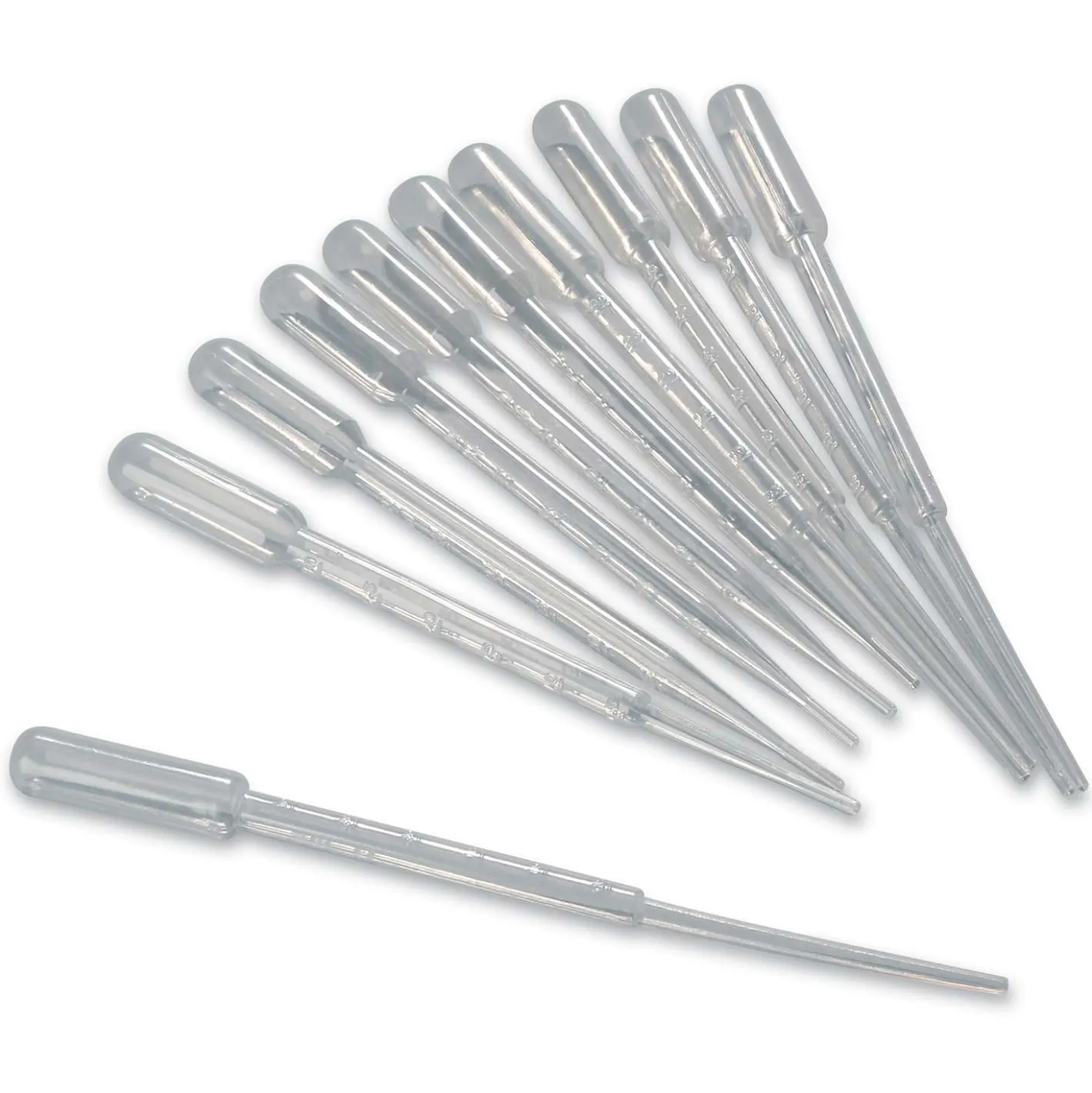 Pipette graduate in plastica