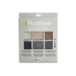 Plastiline - Set da 6 panetti in 6 gradi di durezza