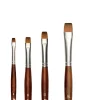 Raphaël - Precision, Serie 8938, Pennello piatto e corto per olio e acrilico