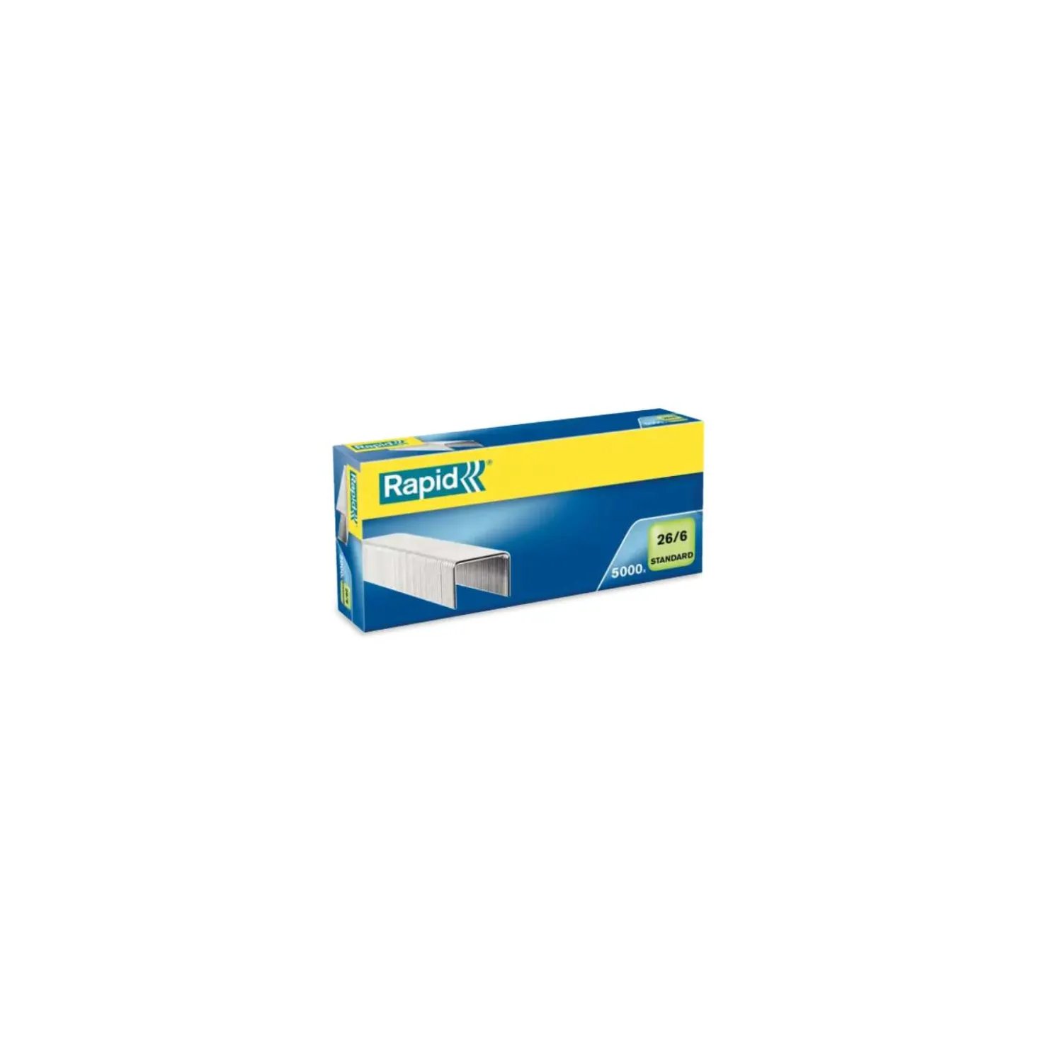 Rapid - Punti metallici 26/6 standard, 5000 pezzi