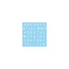 Rayher - Stencil con lettere e numeri